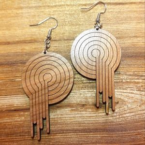 70's Style Earrings